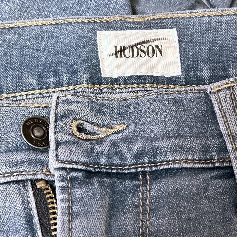 Hudson Byron Denim Jeans Slim Cut Straight Leg Zip Fly 5-Pocket Pants Dungaree - Picture 10 of 16